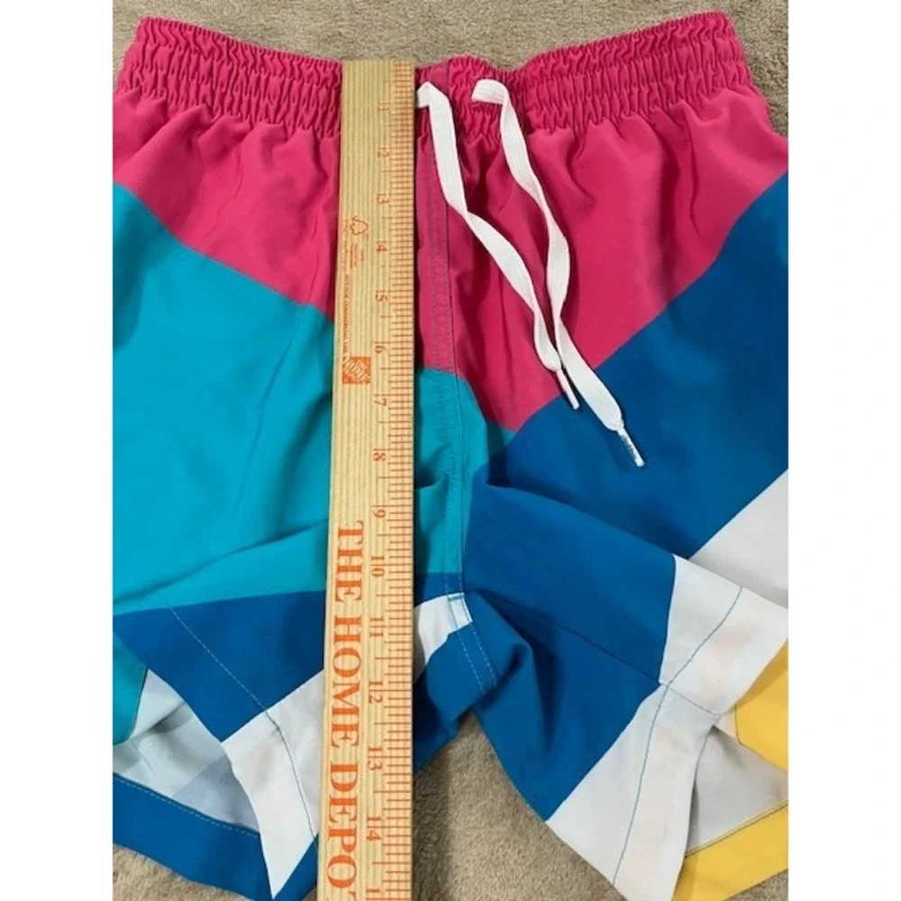 Chubbies Mens Shorts size Small Lined Multicolor 5.5